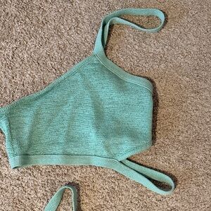Cult Gaia Aloe Green Skirt Set